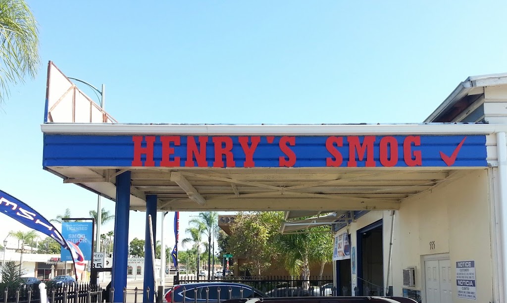 Henrys Smog | 555 S Escondido Blvd, Escondido, CA 92025, USA | Phone: (760) 855-4972