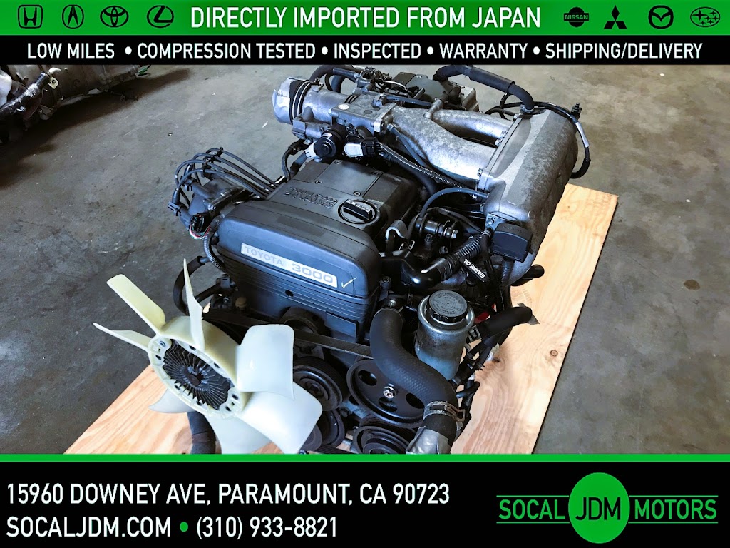 SOCAL JDM MOTORS, LLC. | Japanese Engines & Transmissions | 15960 Downey Ave, Paramount, CA 90723, USA | Phone: (310) 933-8821