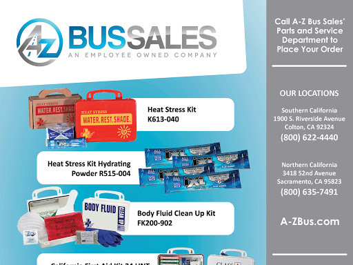 A Z Bus Sales | 3418 52nd Ave, Sacramento, CA 95823, USA | Phone: (800) 458-6363