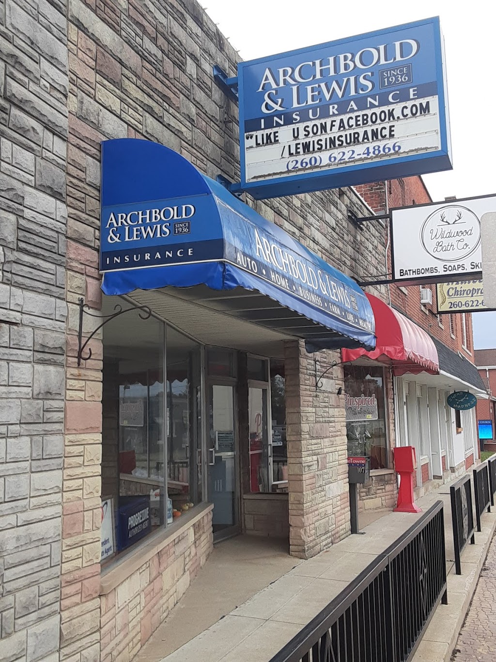 Archbold & Lewis Insurance | 105 S Jefferson St, Ossian, IN 46777 | Phone: (260) 622-4866