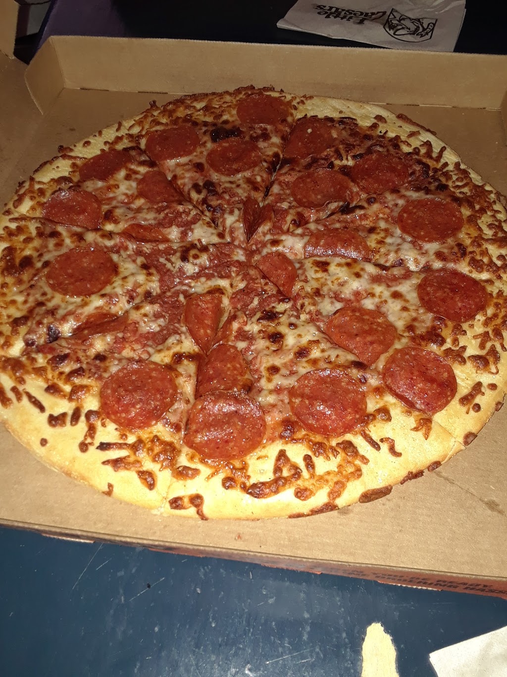 Little Caesars Pizza | 200 Franklin St SUITE 100, Anthony, TX 79821, USA | Phone: (915) 886-3049
