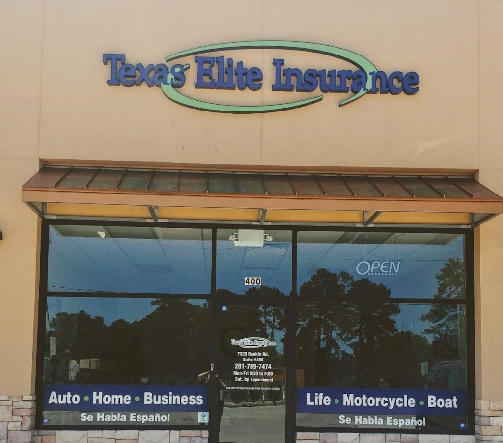 Texas Elite Insurance | 7320 Rankin Rd #400, Humble, TX 77396, USA | Phone: (281) 789-7474