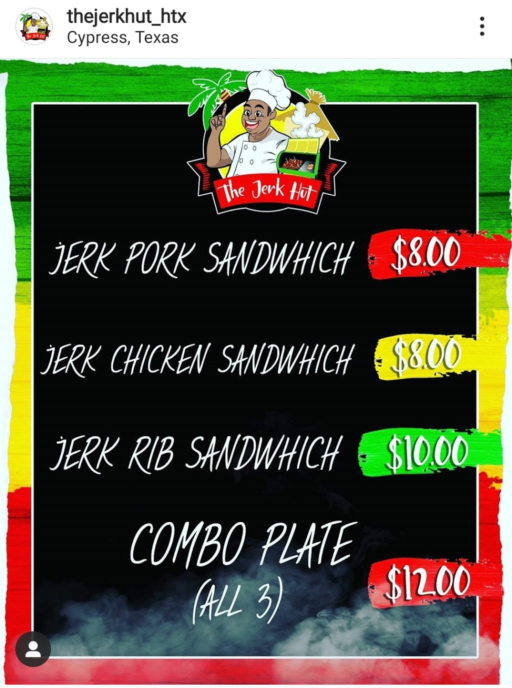 The Jerk Hut | 11302 Huffmeister Rd, Houston, TX 77065, USA | Phone: (832) 756-1366