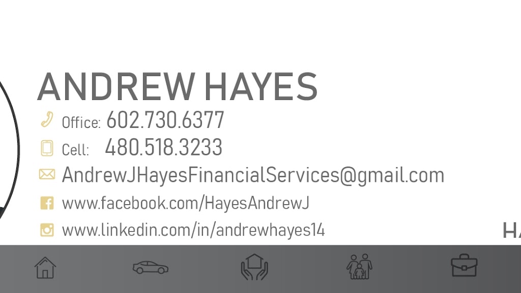 Hayes Insurance & Financial Services | 5810 S Terrace Rd, Tempe, AZ 85283, USA | Phone: (602) 730-6377