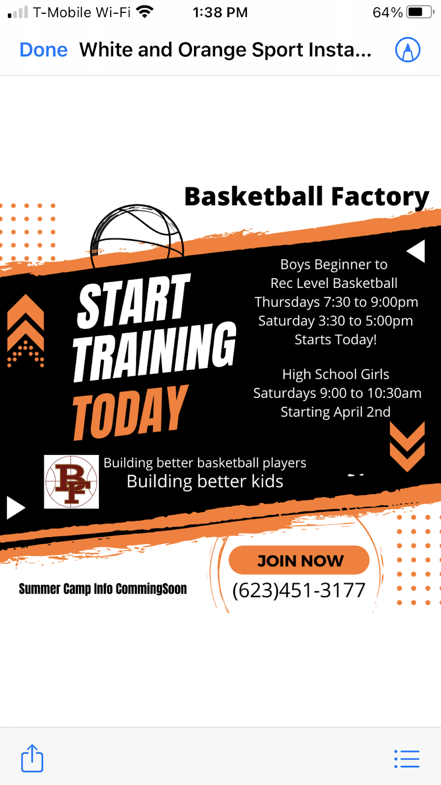 Basketball Factory | 9299 W Olive Ave #406, Peoria, AZ 85345, USA | Phone: (623) 451-3177