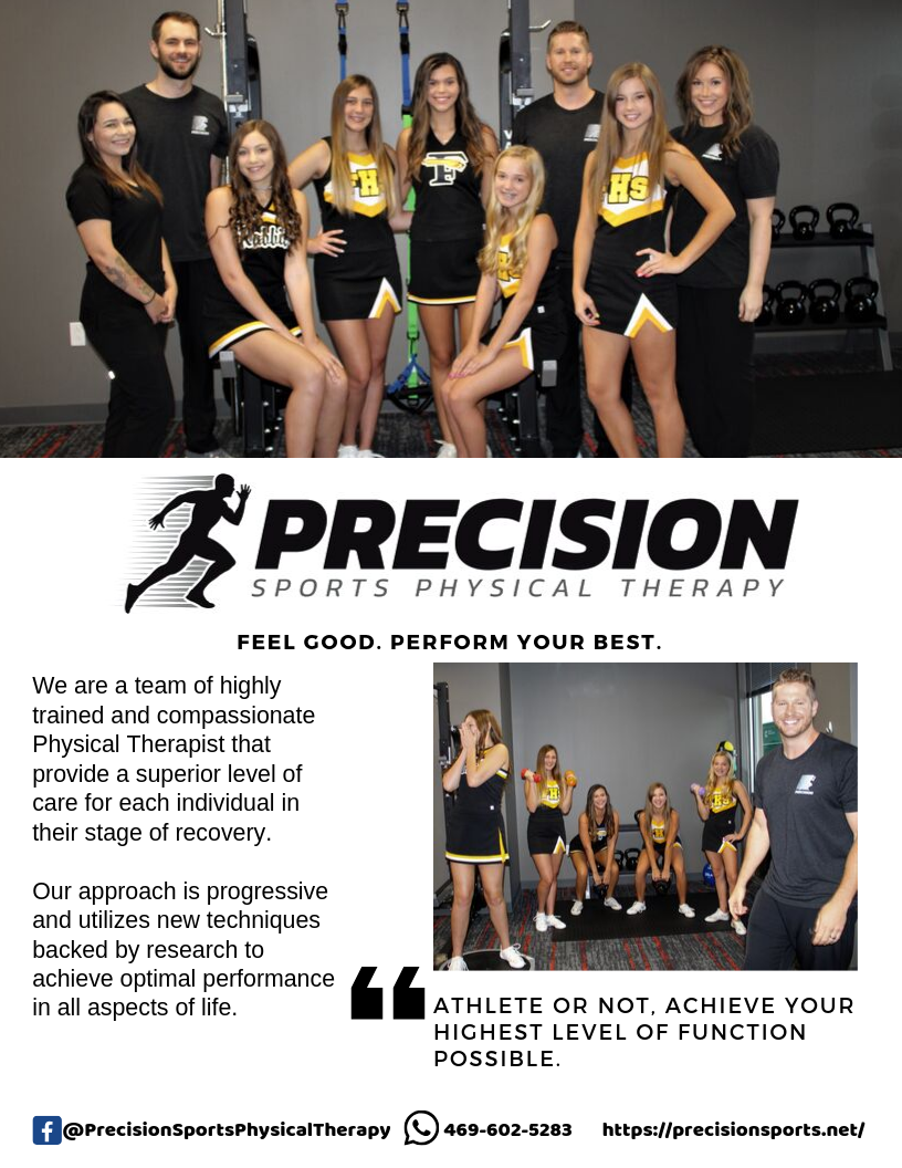 Precision Sports Physical Therapy | 757 E. US Highway 80, Suite 160 Forney Medical Plaza Building, #2, Forney, TX 75126, USA | Phone: (469) 663-9596