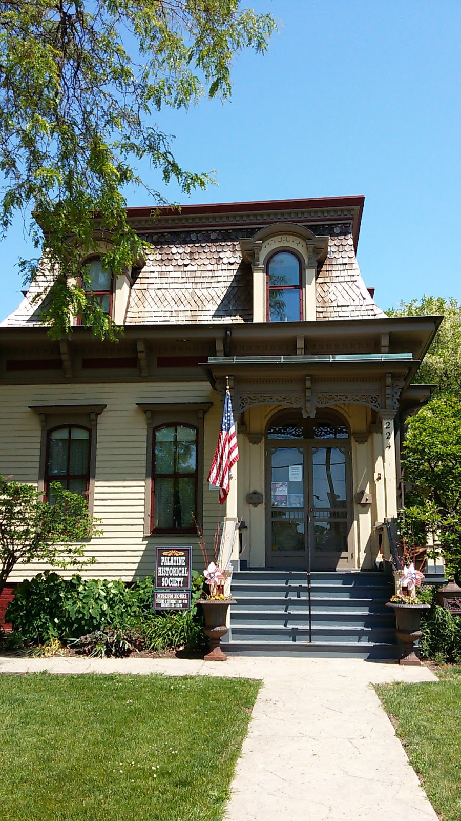 George Clayson House Museum | 224 E Palatine Rd, Palatine, IL 60067, USA | Phone: (847) 991-6460