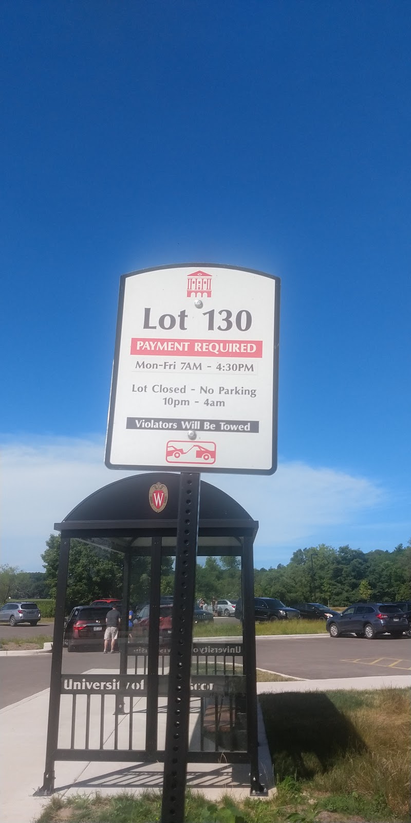 Parking Lot 130 | 2003 University Bay Dr, Madison, WI 53705, USA | Phone: (608) 263-3333