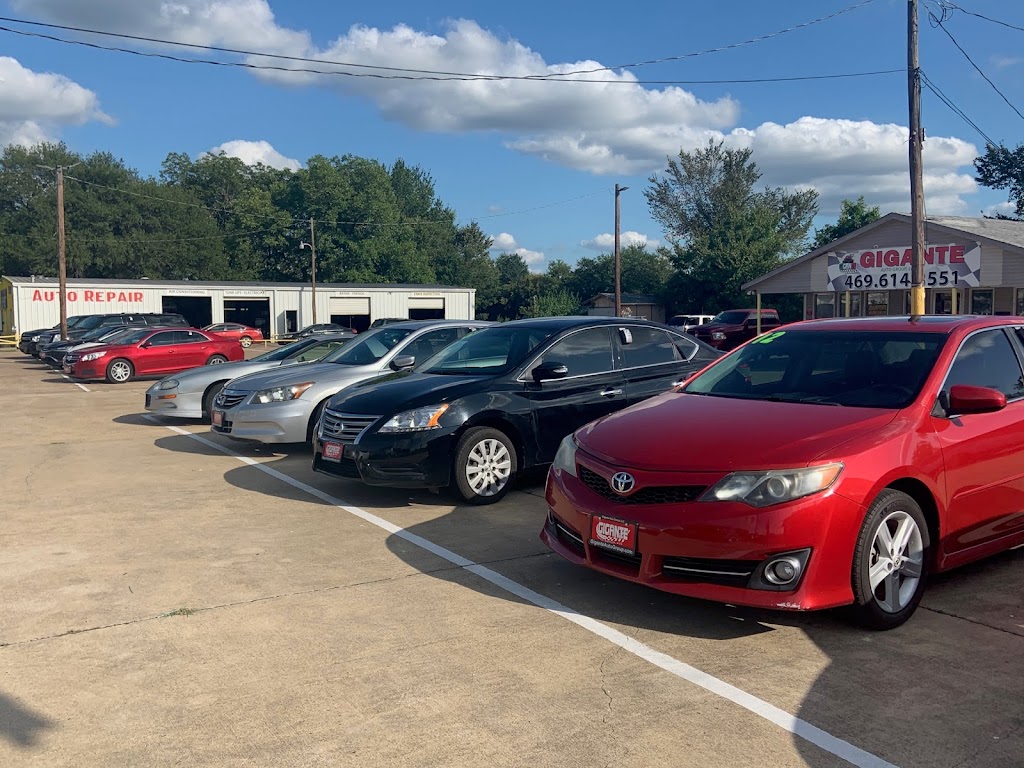 GIGANTE AUTO GROUP,LLC | 906 E Moore Ave, Terrell, TX 75160, USA | Phone: (214) 741-4233