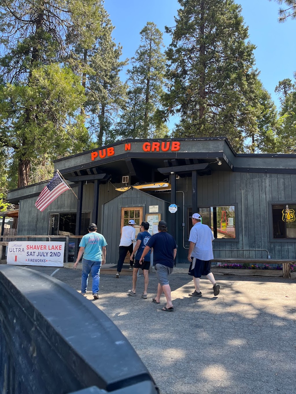 Shaver Lake Pub N Grub | 41782 Dorabella Rd, Shaver Lake, CA 93664, USA | Phone: (559) 841-4411