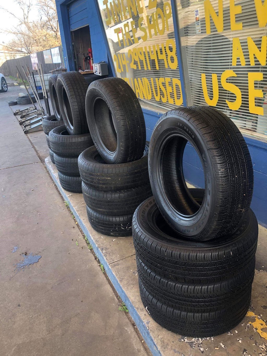 Jimenez Tire Shop | 1049 Southeast Pkwy, Azle, TX 76020, USA | Phone: (214) 299-1448