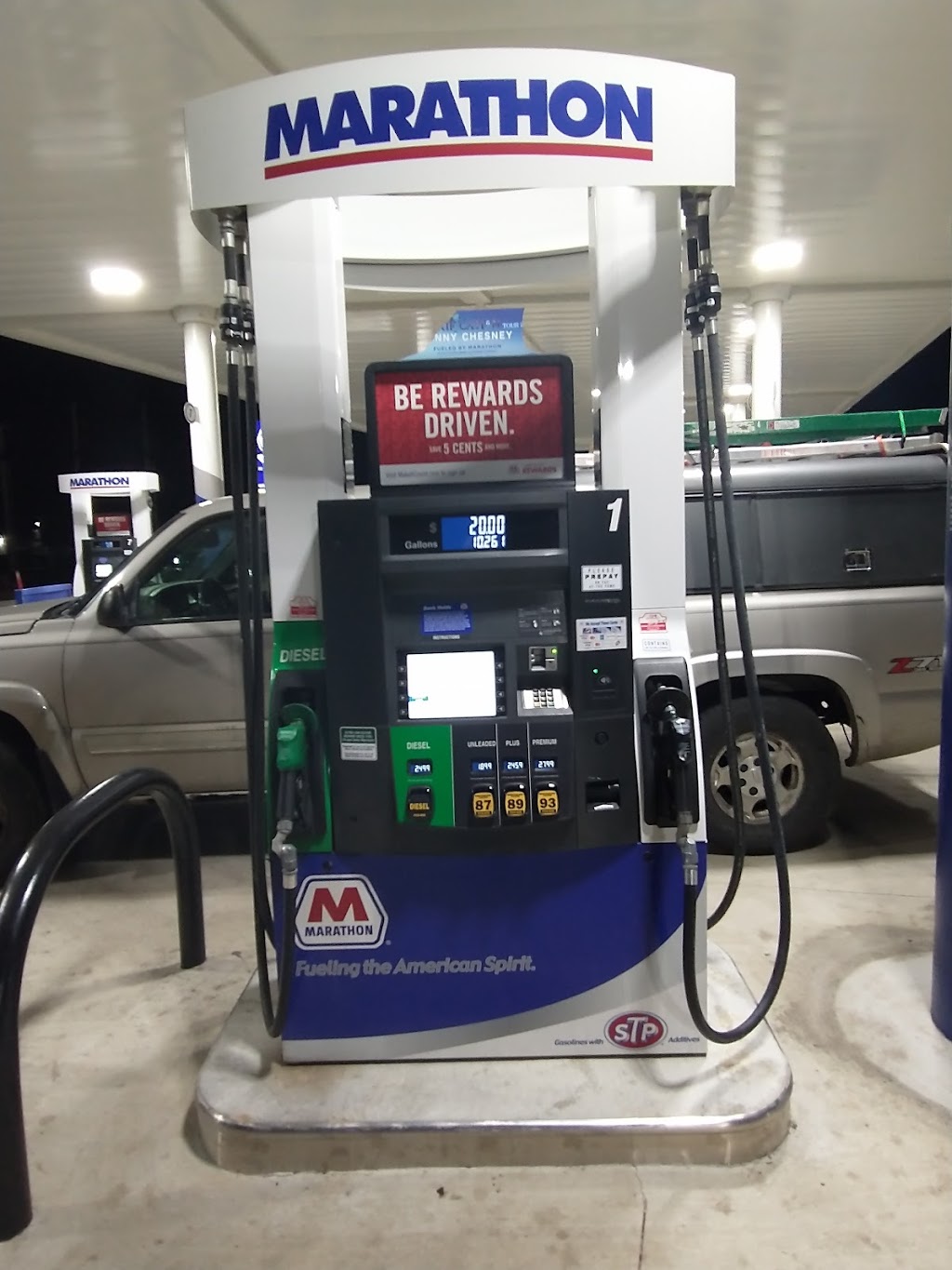 Marathon Gas Station | 4250 IN-267, Lebanon, IN 46052, USA | Phone: (317) 769-2237