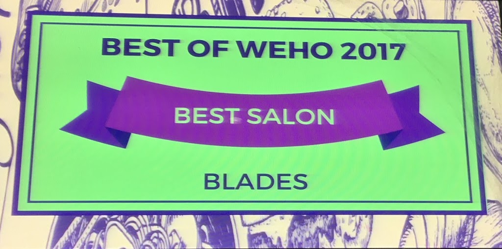 Blades Hair Salon | 801 Larrabee St #1, West Hollywood, CA 90069, USA | Phone: (310) 659-6693