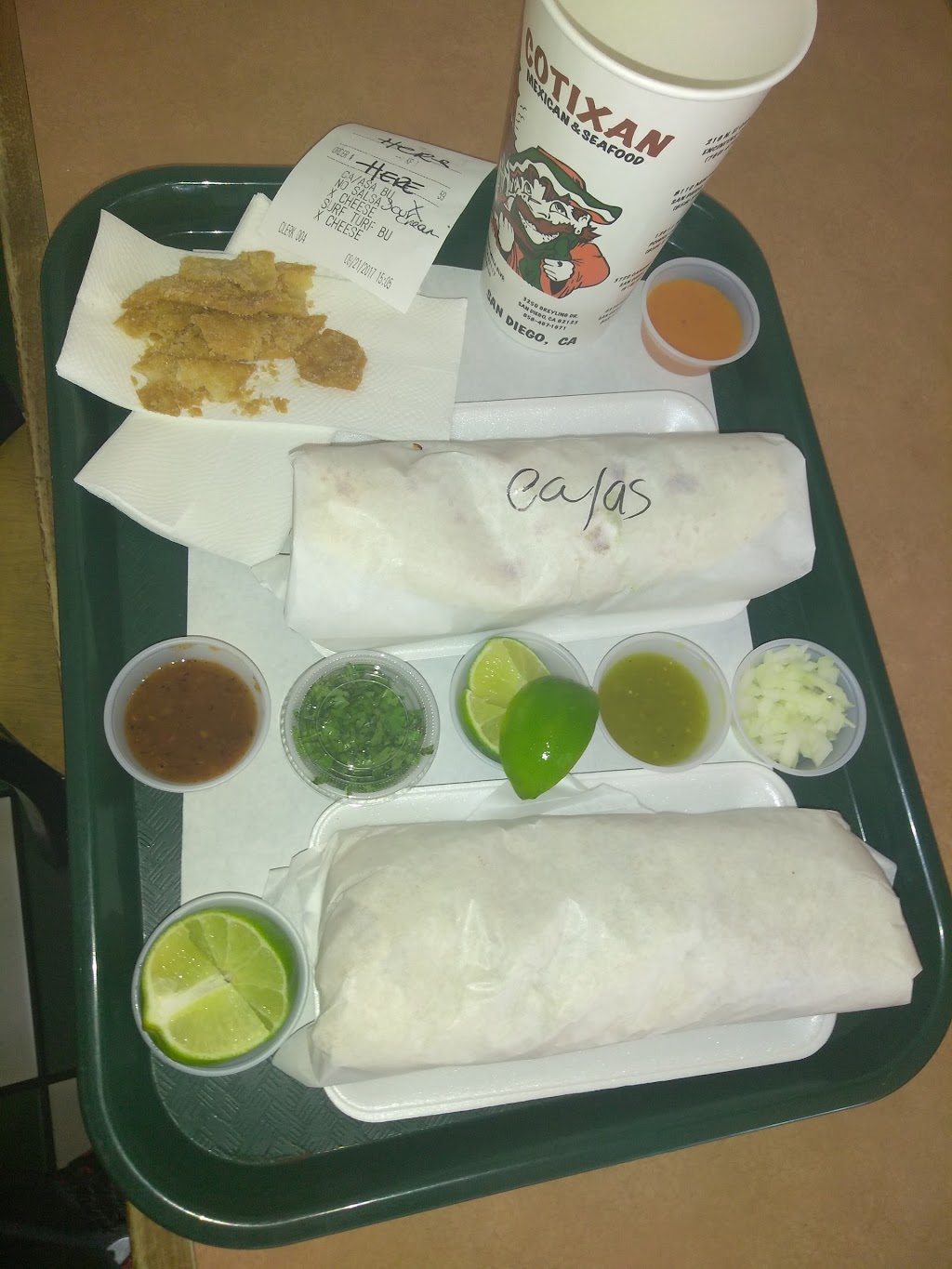 Cotixan Mexican Food | 3250 Greyling Dr, San Diego, CA 92123, USA | Phone: (858) 467-1671