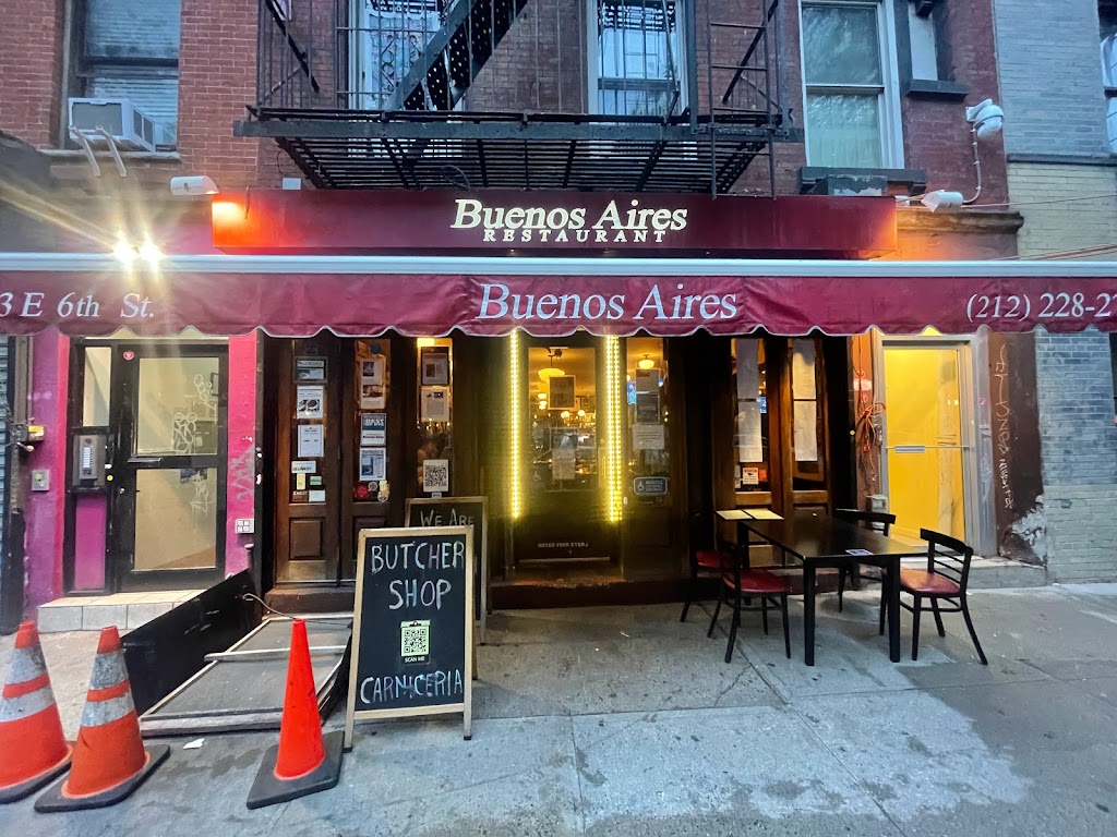 Buenos Aires | 513 E 6th St, New York, NY 10009, USA | Phone: (212) 228-2775