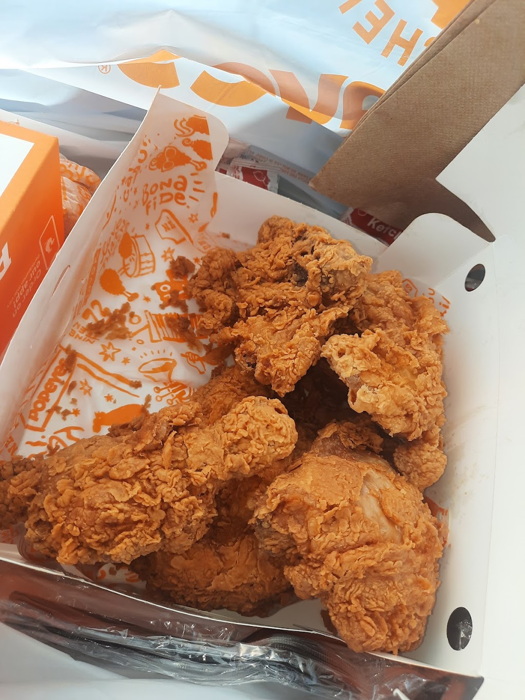 Popeyes Louisiana Kitchen | 9111 Will Clayton Pkwy, Humble, TX 77338, USA | Phone: (346) 345-2987