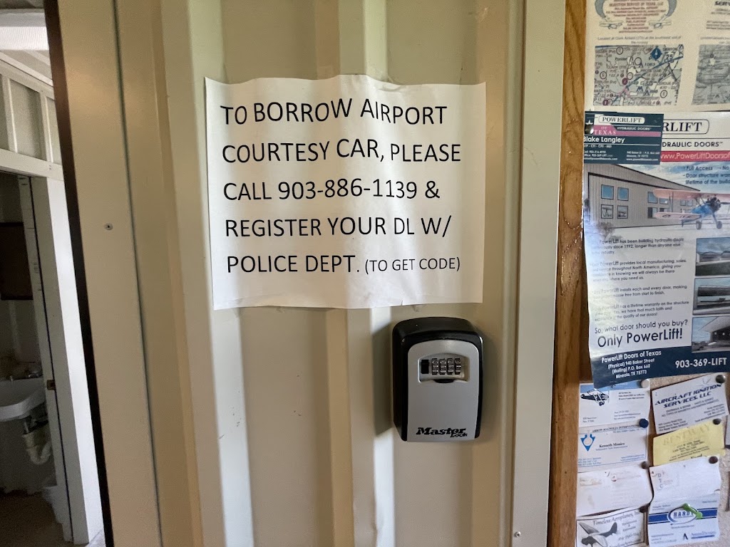 Commerce Municipal Airport | 1755 TX-50, Commerce, TX 75428, USA | Phone: (903) 886-1101