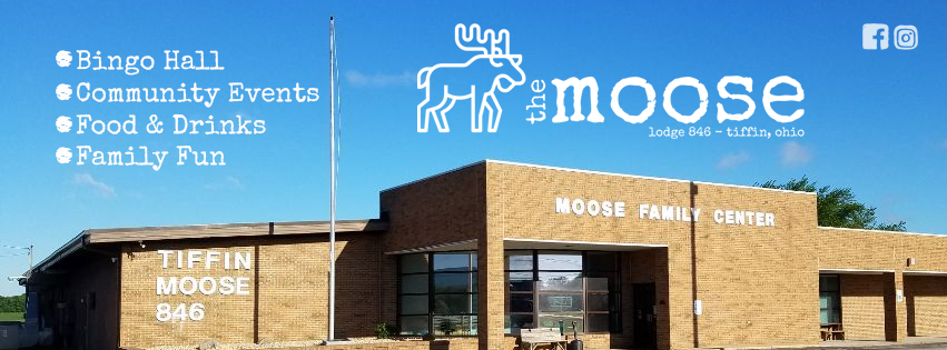 Tiffin Moose Family Center: Lodge #846 | 1146 OH-53, Tiffin, OH 44883, USA | Phone: (419) 448-9271