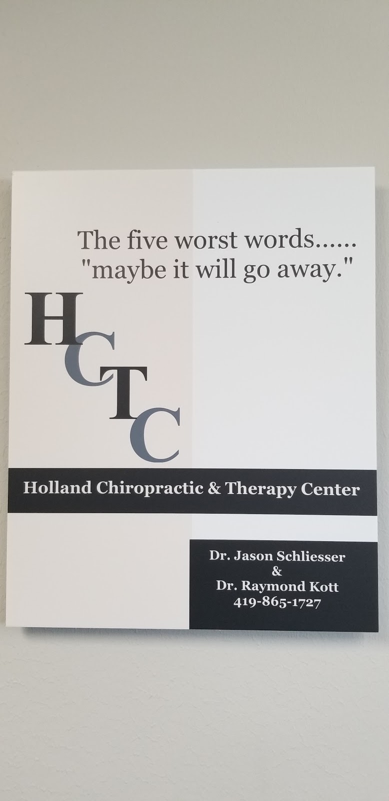 Holland chiropractic & therapy center | 757 S McCord Rd, Holland, OH 43528, USA | Phone: (419) 865-1727