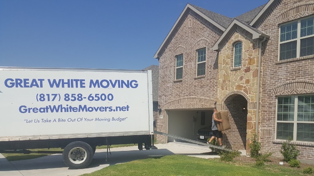 Great White Moving Company | 2330 Carson St, Haltom City, TX 76117, USA | Phone: (817) 858-6500