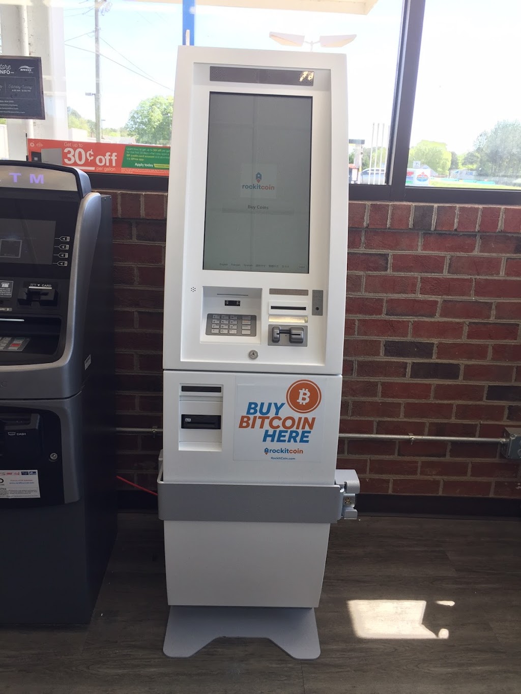 RockItCoin Bitcoin ATM | 1161 East St, Pittsboro, NC 27312, USA | Phone: (888) 702-4826