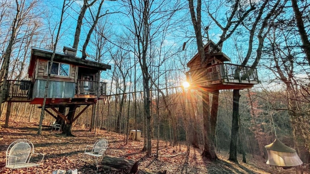 Treehouse Rental Adventures - Earthjoy | 3400 Bridgeville Rd, Brooksville, KY 41004, USA | Phone: (859) 380-1945