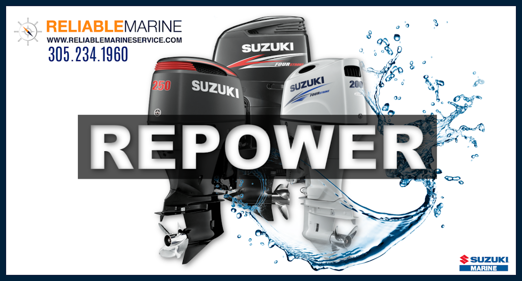 Suzuki Repower Miami Reliable Marine | 13145 SW 122nd Ave, Miami, FL 33186, USA | Phone: (305) 234-1960