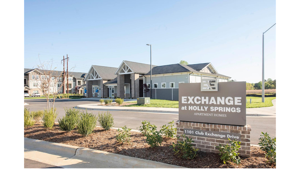 Exchange at Holly Springs Apartments | 1101 Club Exchange Dr, Holly Springs, NC 27540, USA | Phone: (919) 552-8008