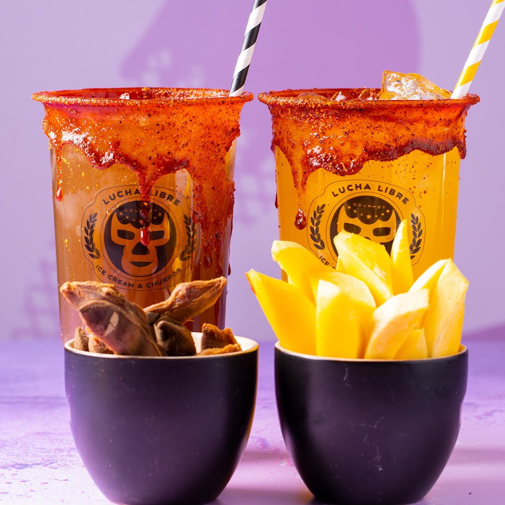 Lucha Libre Ice Cream & Churros | 4925 W Market St UNIT 1100, Greensboro, NC 27407, USA | Phone: (336) 907-7086