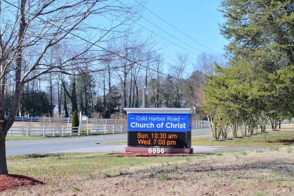 Cold Harbor Road Church-Christ | 6856 Cold Harbor Rd, Mechanicsville, VA 23111, USA | Phone: (804) 746-8224