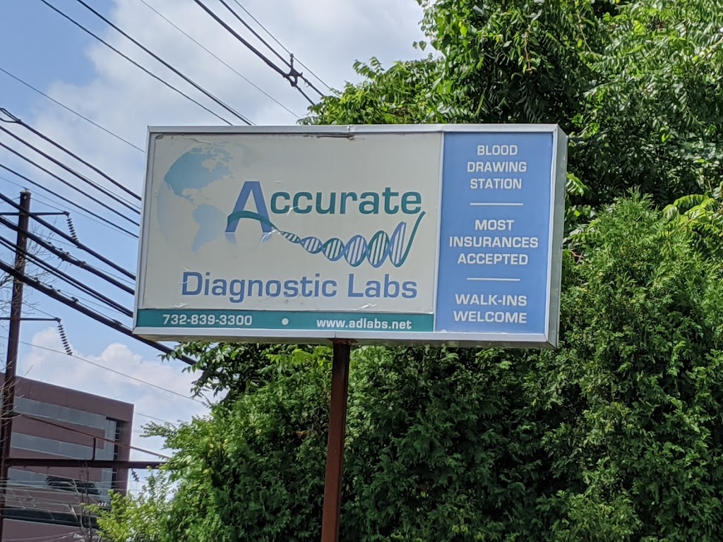 Accurate Diagnostic Labs | 180 Lincoln Hwy, Edison, NJ 08820, USA | Phone: (732) 839-3300