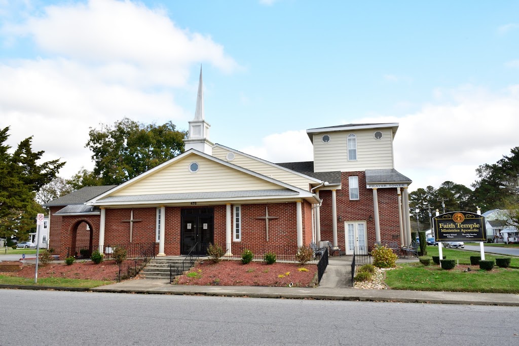 Faith Temple Apostolic Church | 476 Wellons St, Suffolk, VA 23434, USA | Phone: (757) 934-2735