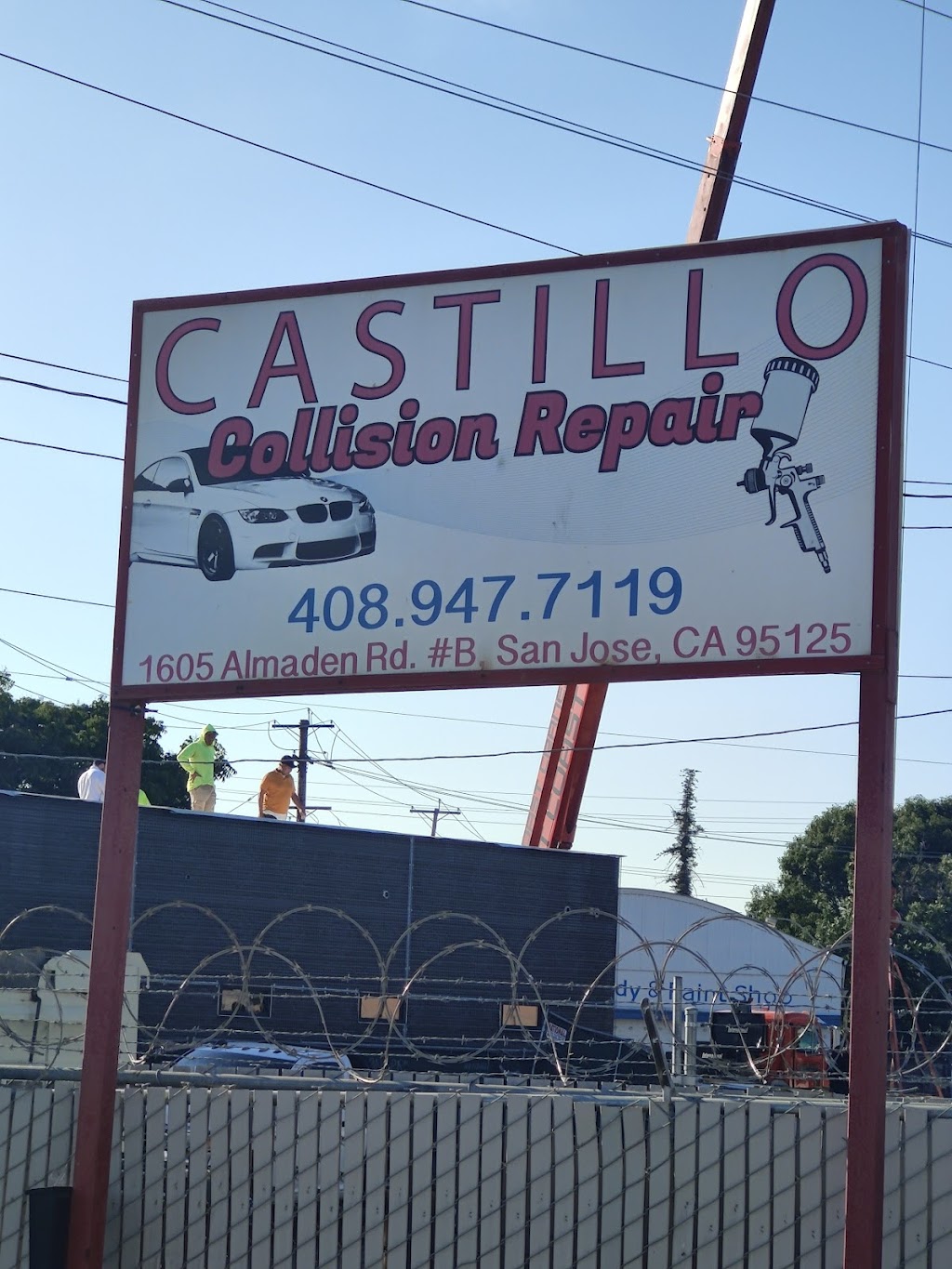 Castillo Collision Repair | 1605 Almaden Rd, San Jose, CA 95125, USA | Phone: (408) 947-7119
