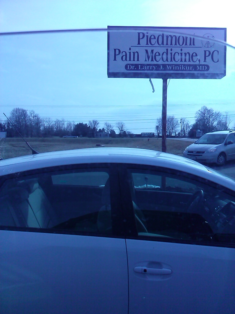Piedmont Pain Medicine | 10384 Martinsville Hwy, Danville, VA 24541, USA | Phone: (434) 685-7855