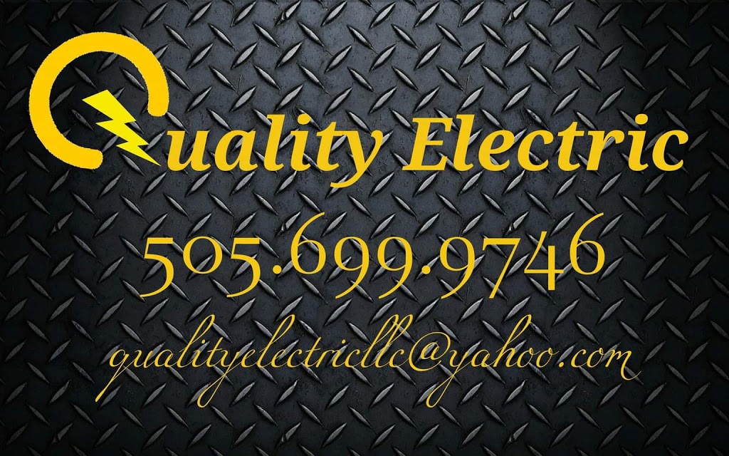 Quality Electric LLC | 1706 Castile Ct NE, Rio Rancho, NM 87144, USA | Phone: (505) 699-9746
