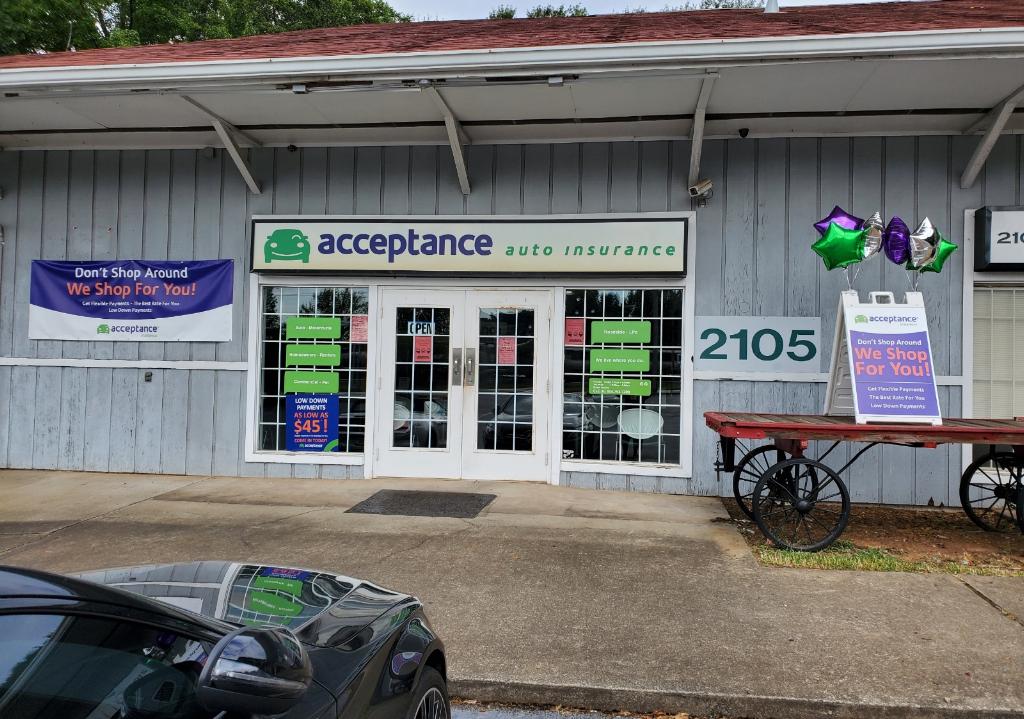 Acceptance Insurance | 2105 Main St, East Point, GA 30344, USA | Phone: (404) 753-1200