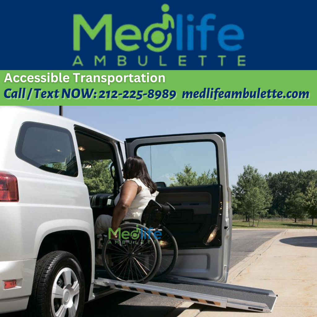 Medlife Ambulette | 1 Edgewater St ste 541, Staten Island, NY 10305, USA | Phone: (212) 225-8989