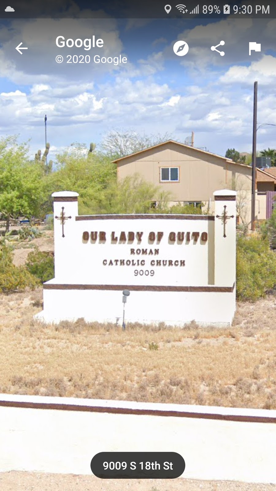 Our Lady Of Quito | 9009 S 18th St, Phoenix, AZ 85042, USA | Phone: (602) 268-7311