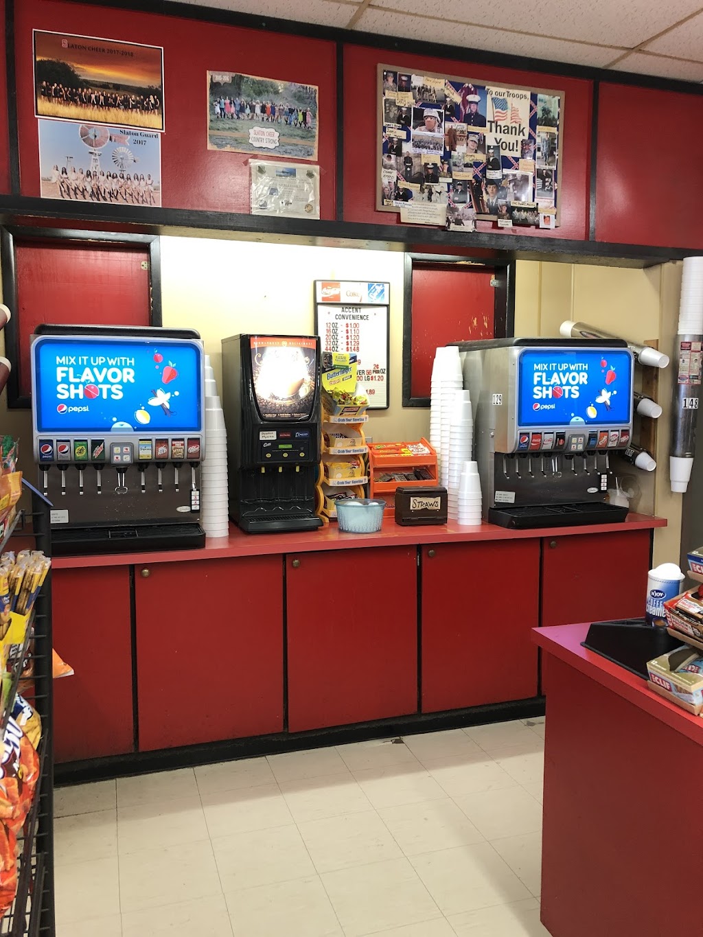 Accent Convenience Store | 1055 N 20th St, Slaton, TX 79364, USA | Phone: (806) 828-4262