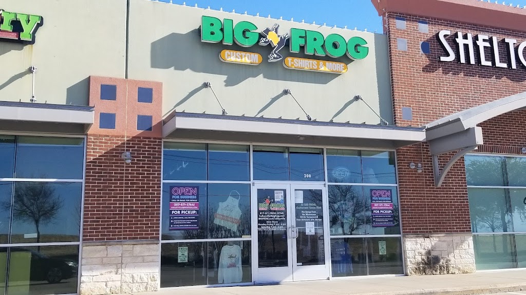 Big Frog Custom T-Shirts & More | 2720 TX-121 STE 300, Euless, TX 76039, USA | Phone: (817) 571-3764