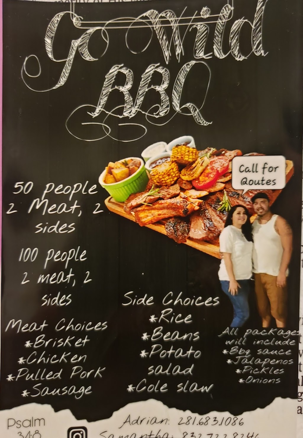 Go Wild BBQ | Highlands, TX 77562, USA | Phone: (832) 722-8246