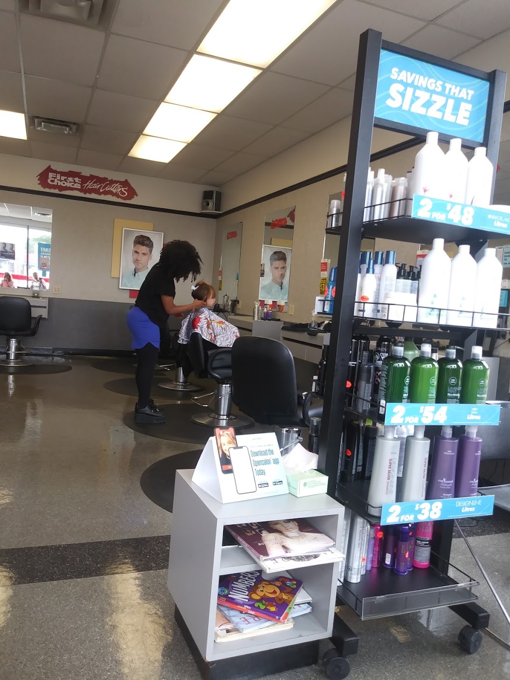 First Choice Haircutters | 1691 Tecumseh Rd W, Windsor, ON N9B 1V1, Canada | Phone: (519) 252-4053