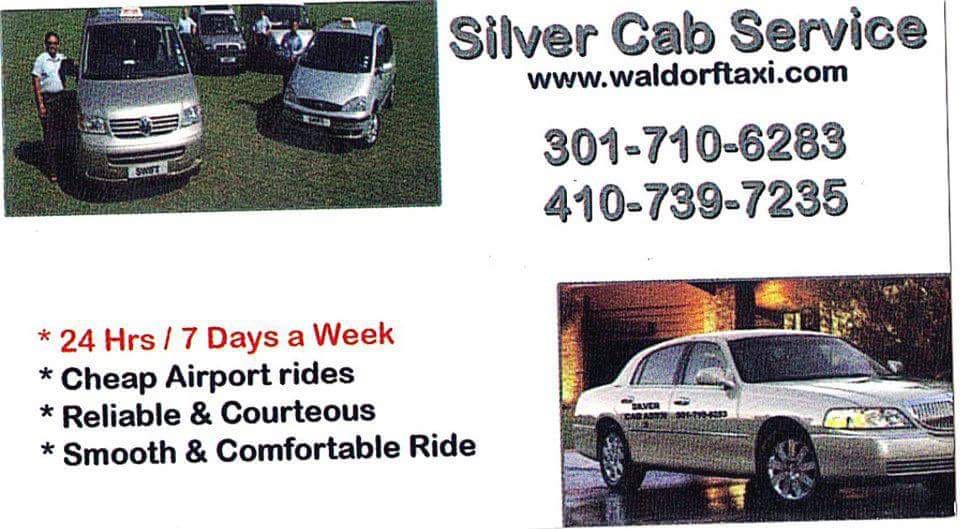 Waldorf Silver Taxi Cab Service | 1011 Floyd Ave, Waldorf, MD 20602, USA | Phone: (301) 710-6283