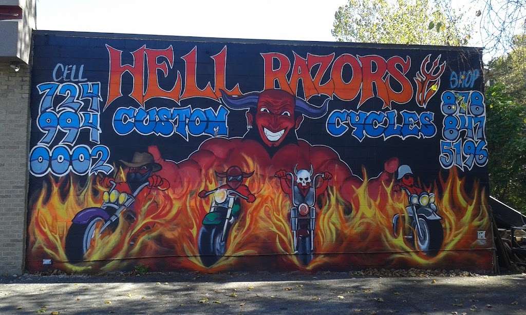 Hellrazors cycles | 381 Pershing Ave, Leechburg, PA 15656, USA | Phone: (724) 994-0002