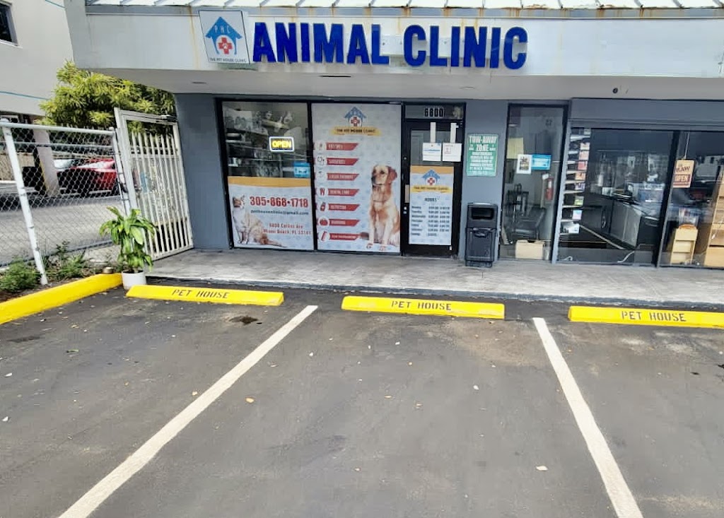 Pet House Animal Clinic | 6800 Collins Ave, Miami Beach, FL 33141, USA | Phone: (305) 868-1718