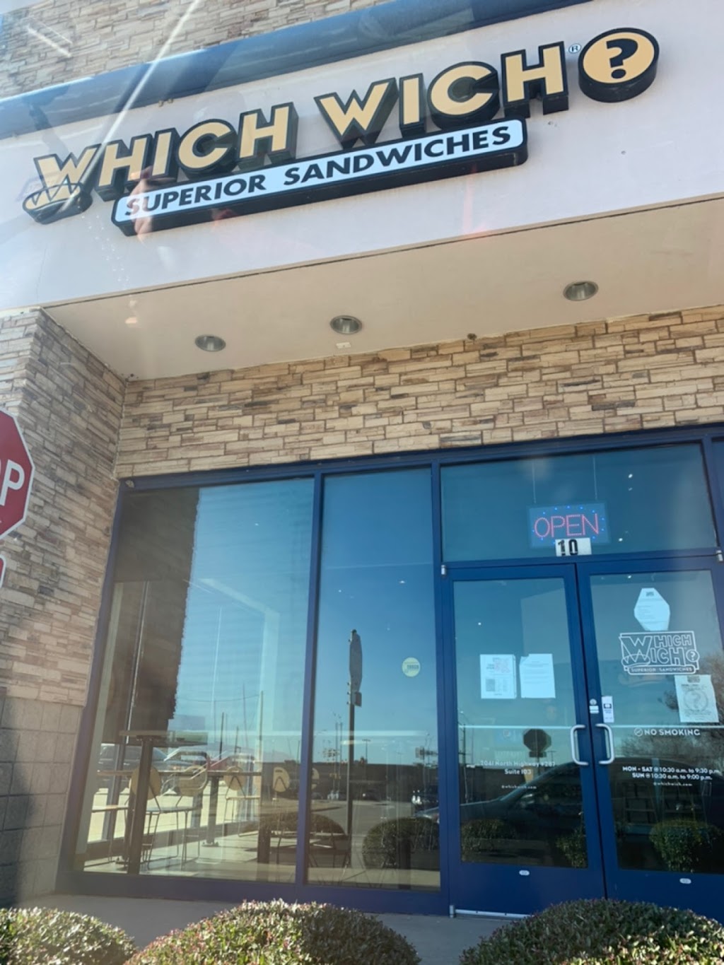 Which Wich Superior Sandwiches | 2041 U.S. 287 Frontage Rd bldg a ste 103, Mansfield, TX 76063, USA | Phone: (817) 473-7378