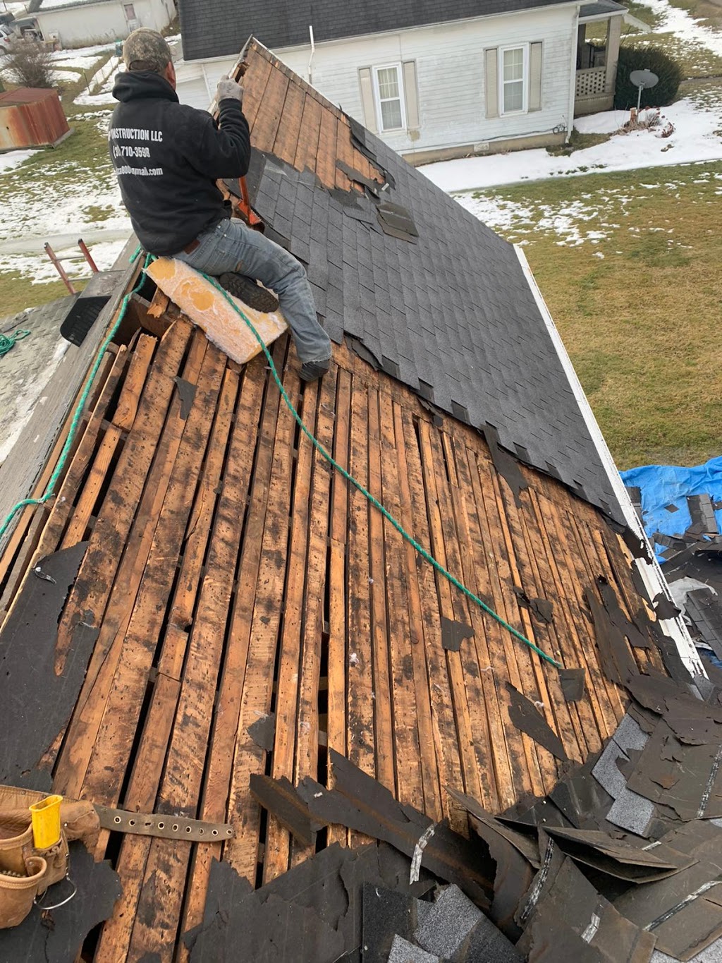 OML Garcia Roofing LLC | 6216 E Hanna Ave, Indianapolis, IN 46203, USA | Phone: (317) 646-8873