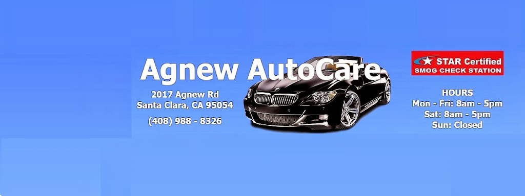 Agnew Autocare | 2017 Agnew Rd, Santa Clara, CA 95054, USA | Phone: (408) 988-8326