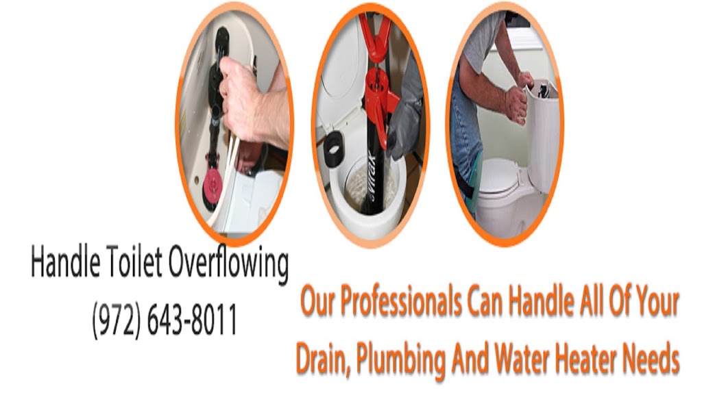 Handle Toilet Overflowing | 222 S Collins Rd, Sunnyvale, TX 75182, USA | Phone: (972) 643-8011
