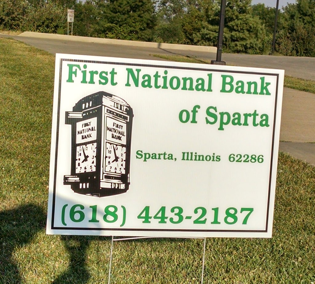 First National Bank of Sparta | 101 W Broadway St, Sparta, IL 62286, USA | Phone: (618) 443-2187